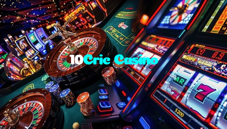 10Cric Casino casino presented on mobile device in Pakistan with slots and live games